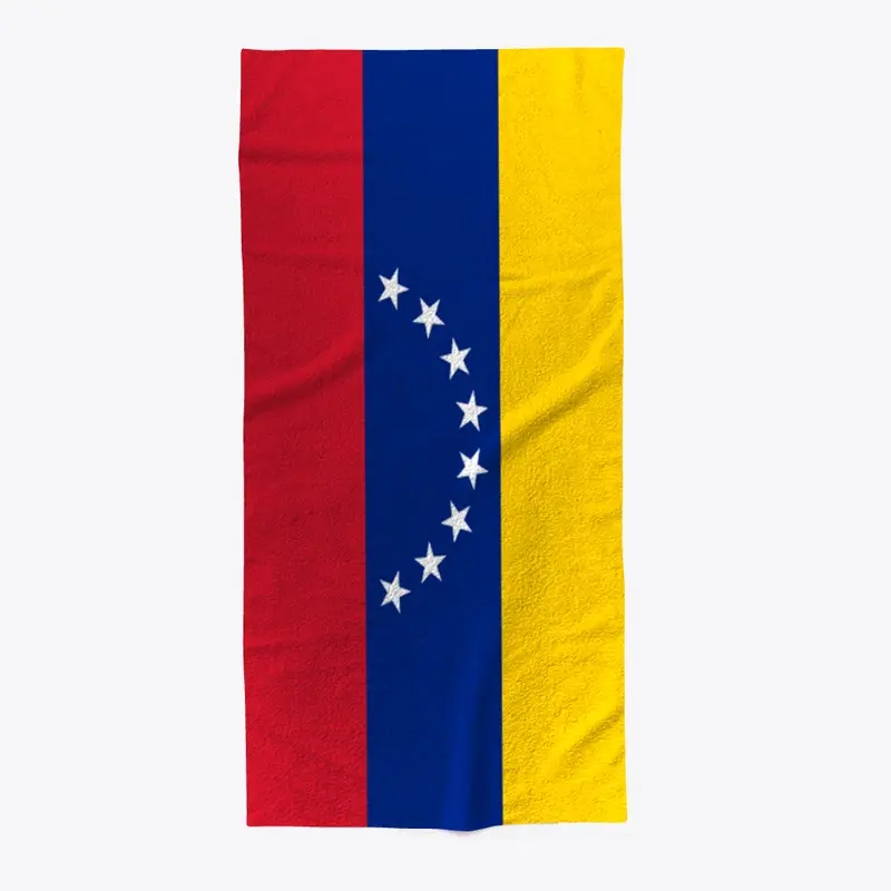 Venezuela Flag Towel