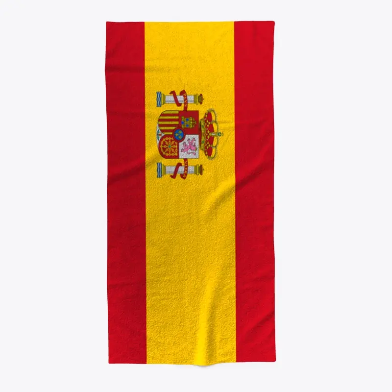 Spain Flag Towel