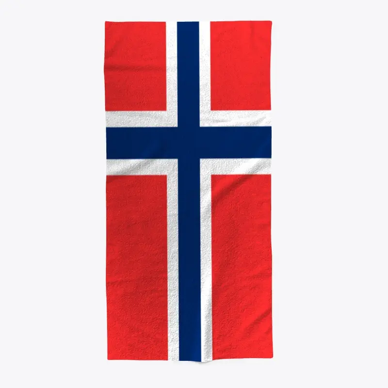 Norway Flag Towel